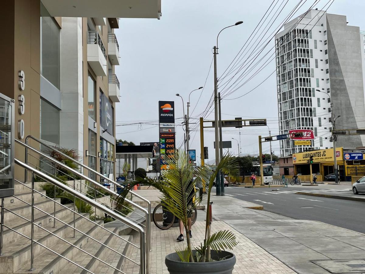 Hermosa Habitacion Privada En Edificio De Estreno Frente Al Metro Lima Exterior photo